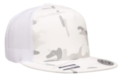 6006 Yupoong Yp by Flexfit 5 Panel Classic Trucker Snapback Cap