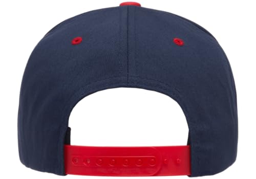 6007 Yupoong Classic Cotton Twill Snapback Cap Hat 5 Panel