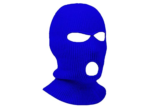 3 Hole Ski Mask Face Neck Gaiter Beanie Balaclava Outdoor Sport Warm Full Face OSFM