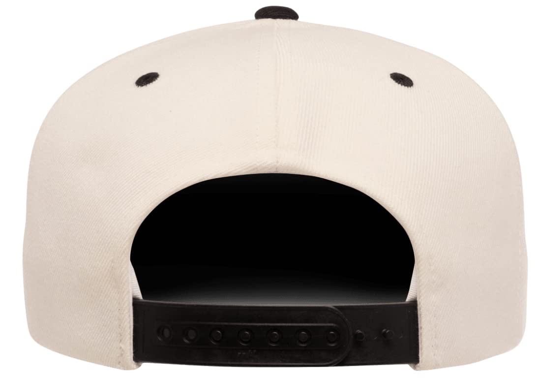 6089 Yupoong Yp by Flexfit 6-Panel Structured Flat Visor Classic Snapback Cap