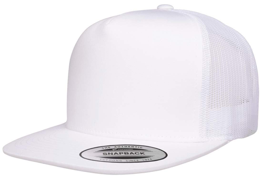 6006 Yupoong Yp by Flexfit 5 Panel Classic Trucker Snapback Cap