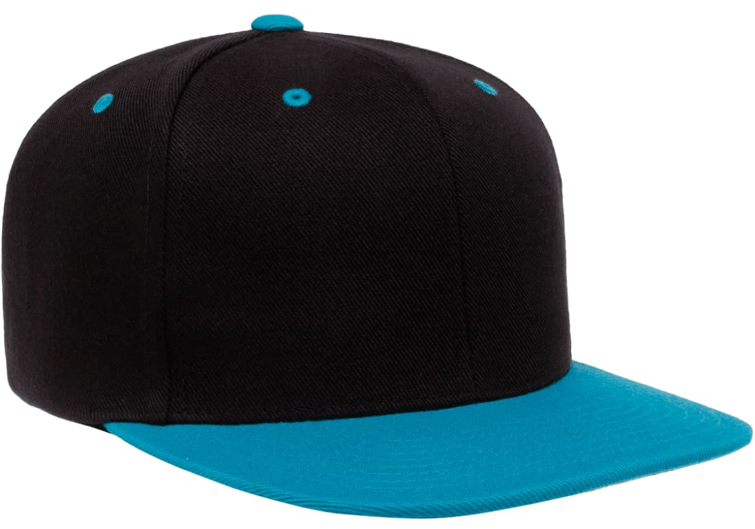 6089 Yupoong Yp by Flexfit 6-Panel Structured Flat Visor Classic Snapback Cap