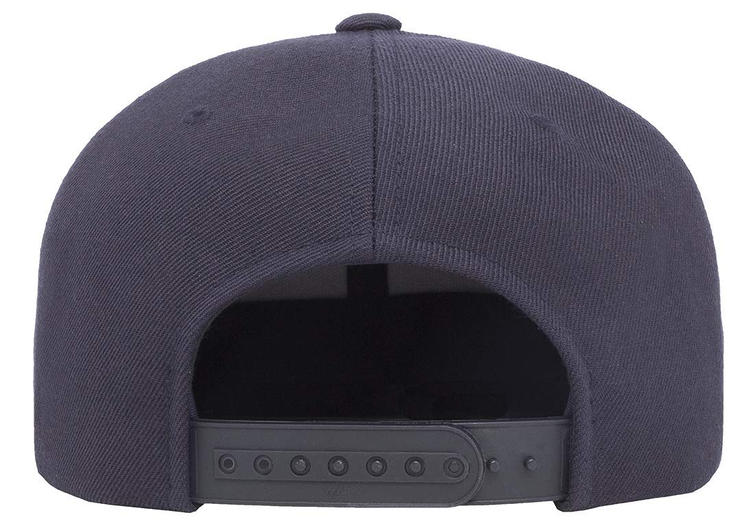 6089 Yupoong Yp by Flexfit 6-Panel Structured Flat Visor Classic Snapback Cap