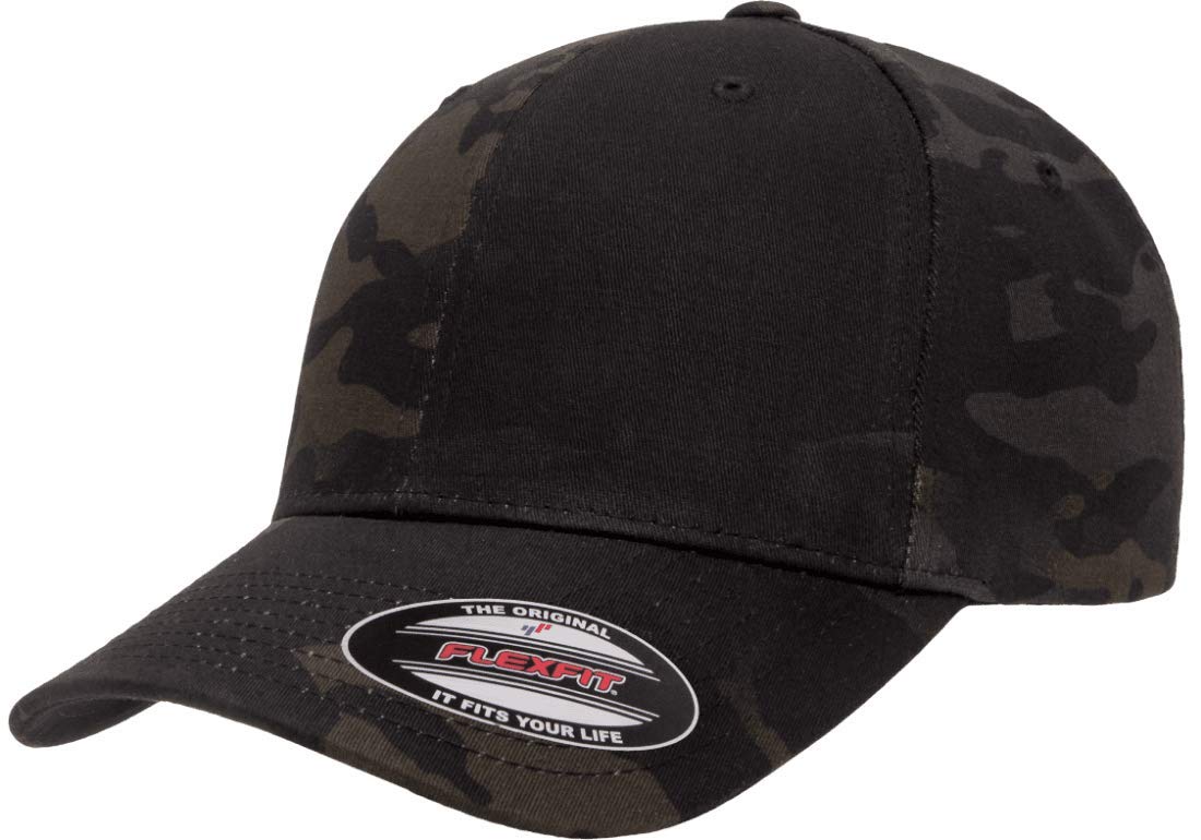 6277MC Multicam Flexfit Wooly Combed Cap 6 Panel