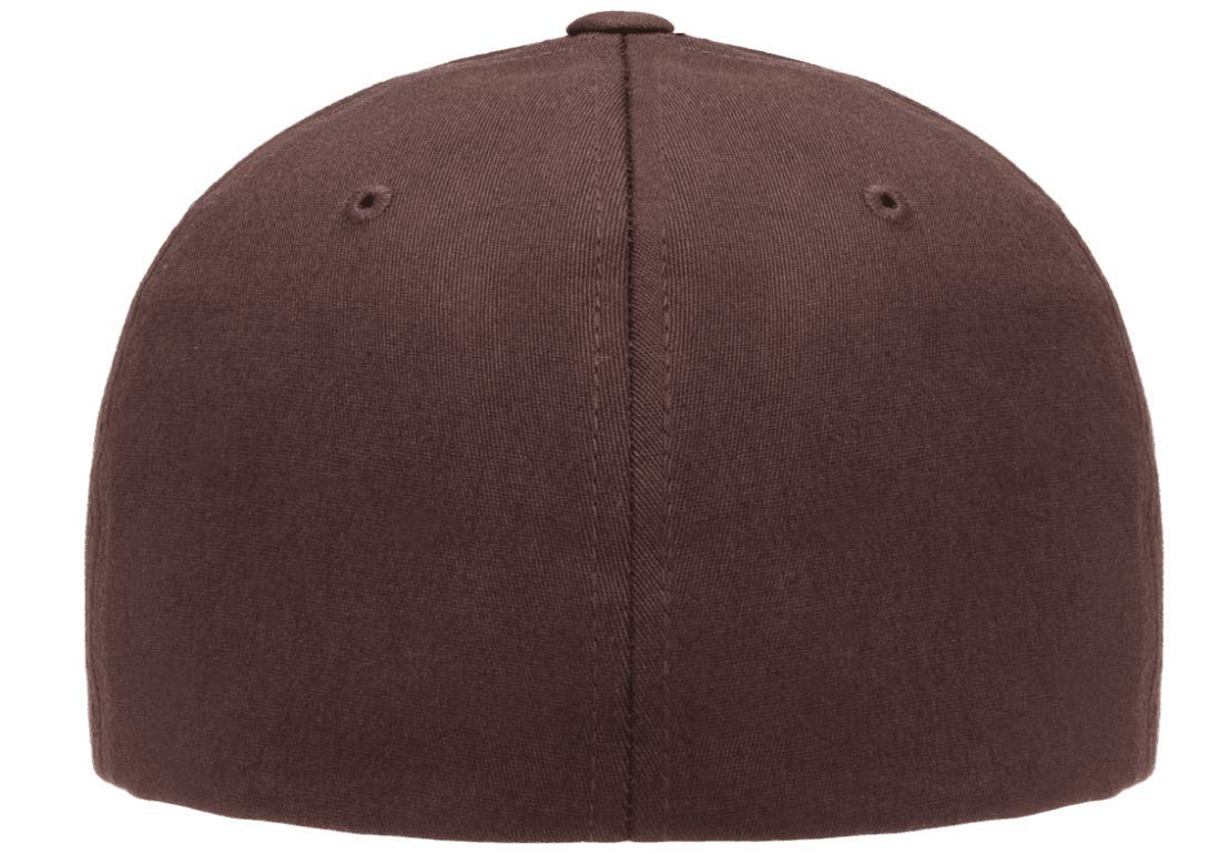 5001 Flexfit Cotton Twill Fitted Cap Hat 6 Panel