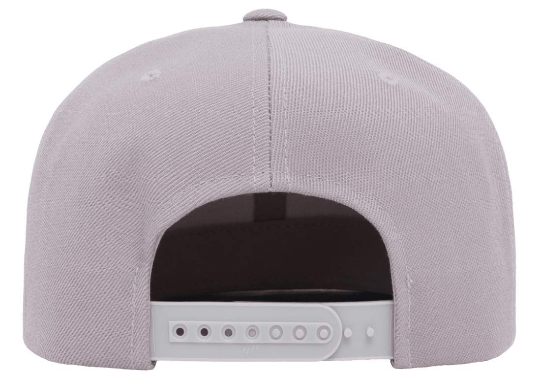 6089 Yupoong Yp by Flexfit 6-Panel Structured Flat Visor Classic Snapback Cap