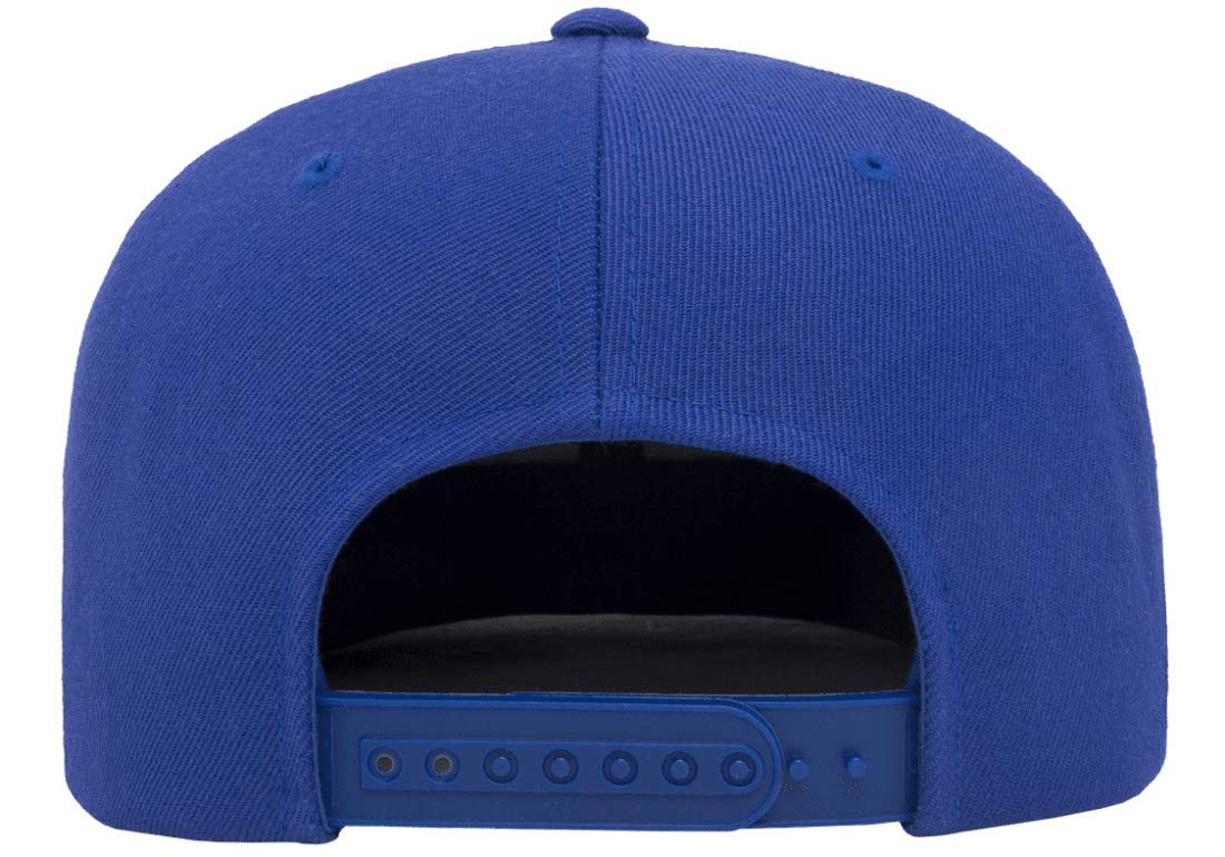 6089 Yupoong Yp by Flexfit 6-Panel Structured Flat Visor Classic Snapback Cap