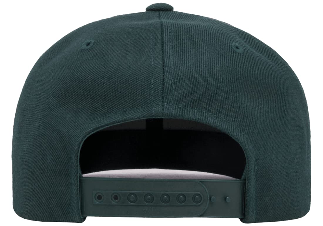 6089 Yupoong Yp by Flexfit 6-Panel Structured Flat Visor Classic Snapback Cap