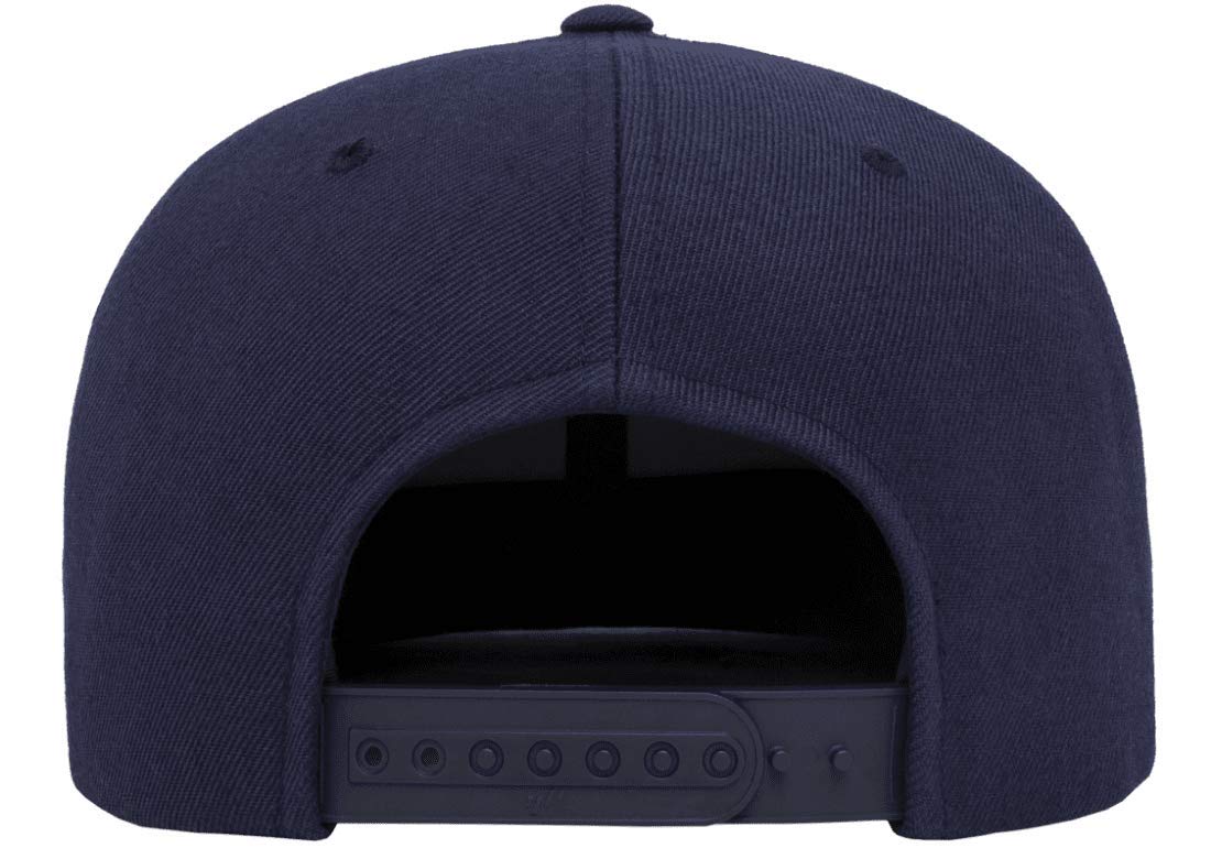 6089 Yupoong Yp by Flexfit 6-Panel Structured Flat Visor Classic Snapback Cap