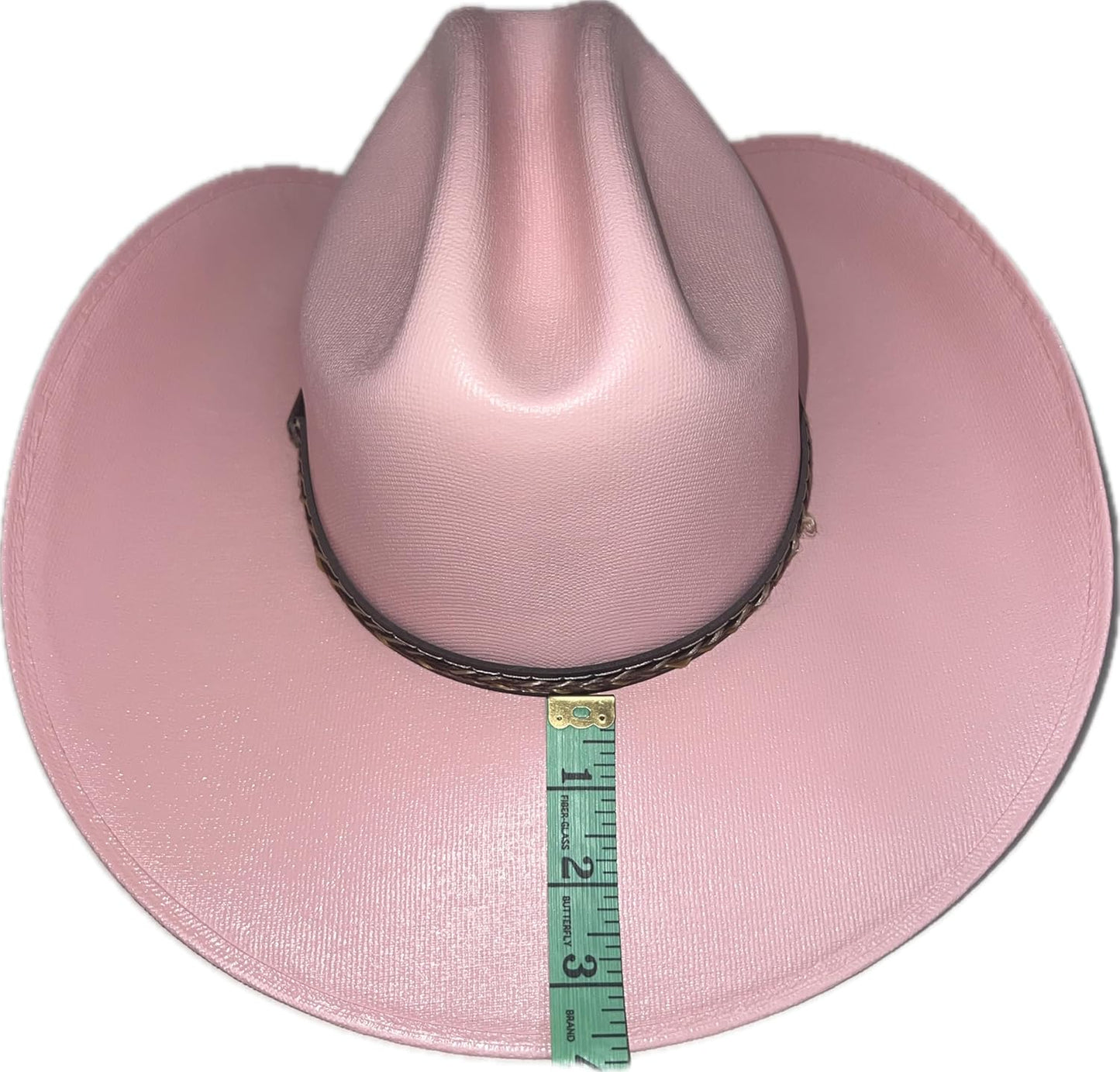 Western Cowboy & Cowgirl Hat Wide Brim Front Pinch Style