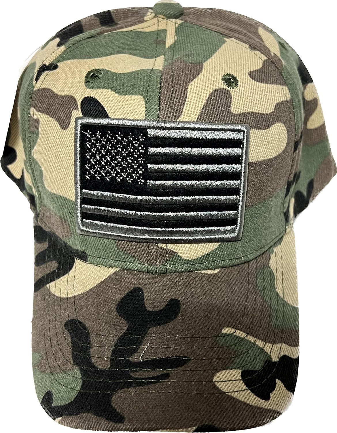 USA American Flag Style Baseball Cap Adjustable Embroidered Outdoor for Men Women