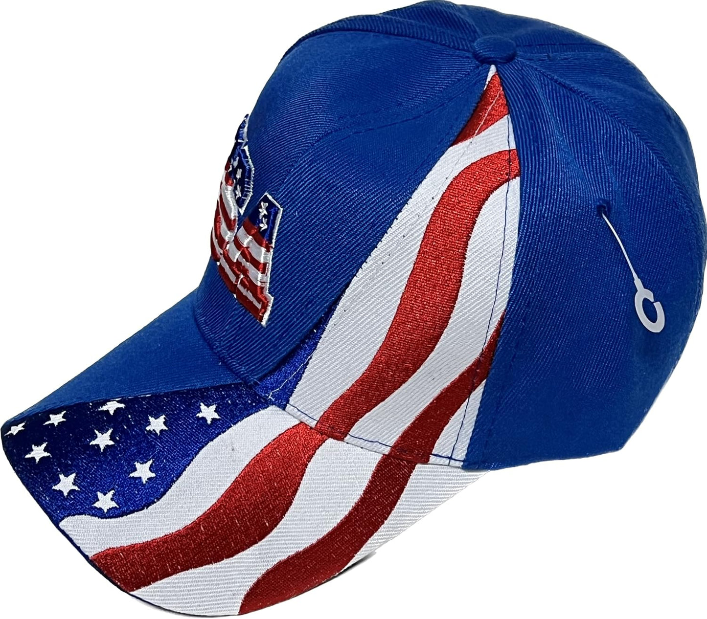 USA Flag Stripes Baseball Cap Adjustable Embroidered Outdoor for Men Women